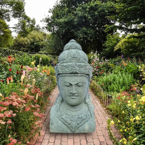 SHIVA BUST GREENSTONE 80 CM FRONT_500x5006